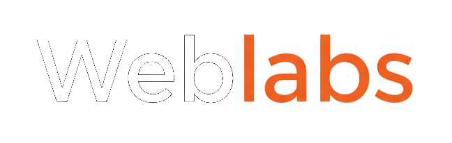 logo blanco agencia de marketing weblabs